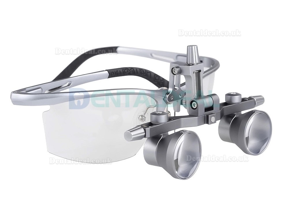 DY-118 2.5X450mm Aluminum Frame Dental Surgical Loupe Adjustable Pupil Distance